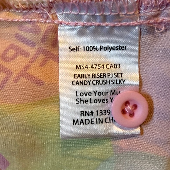 SMYM Colorful Graphic Button-Up Blouse - Picture 8 of 9